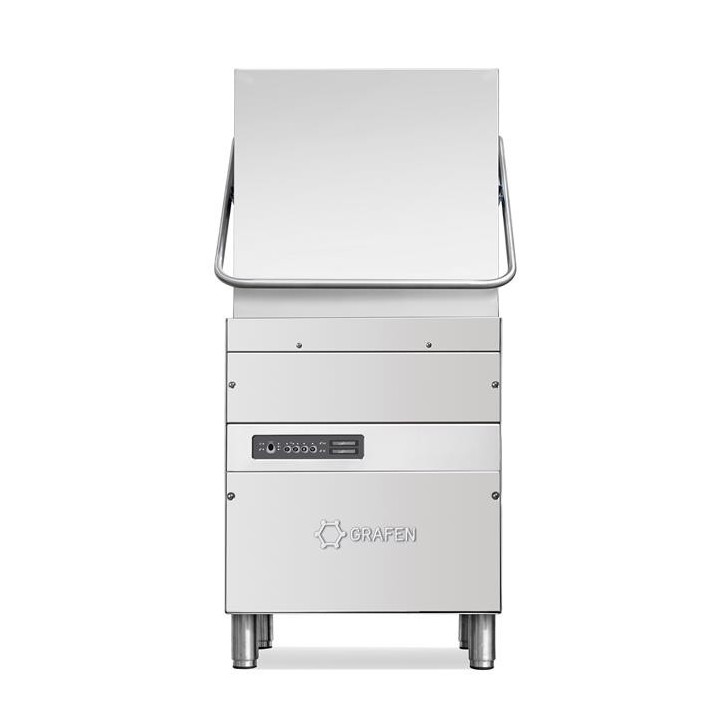 Zmywarka kapturowa do naczyń HT11 DF DDE PAP PS, 50x50 z filtrem powierzchniowym, dozownikiem detergentu, pompą wspomagającą płu