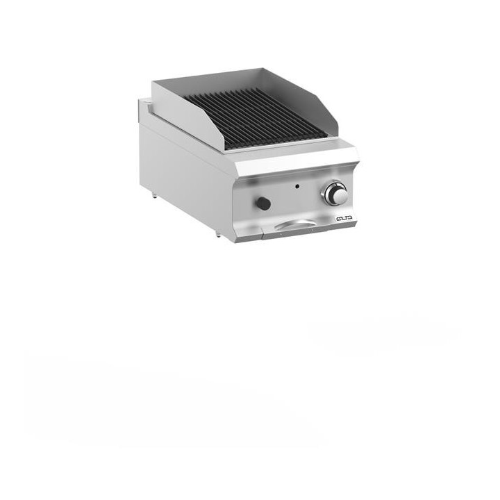 Grill lawowy gazowy pojedynczy z rusztem żeliwnym nastawny linia DominaPro 700