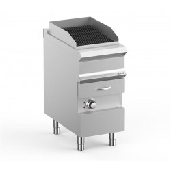 Grill wodny elektryczny pojedynczy na podstawie z szufladą na wodę linia DominaPro 700 