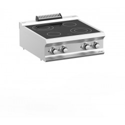 Kuchnia ceramiczna stołowa z 4 stanowiskami grzewczymi linia DominaPro 700 