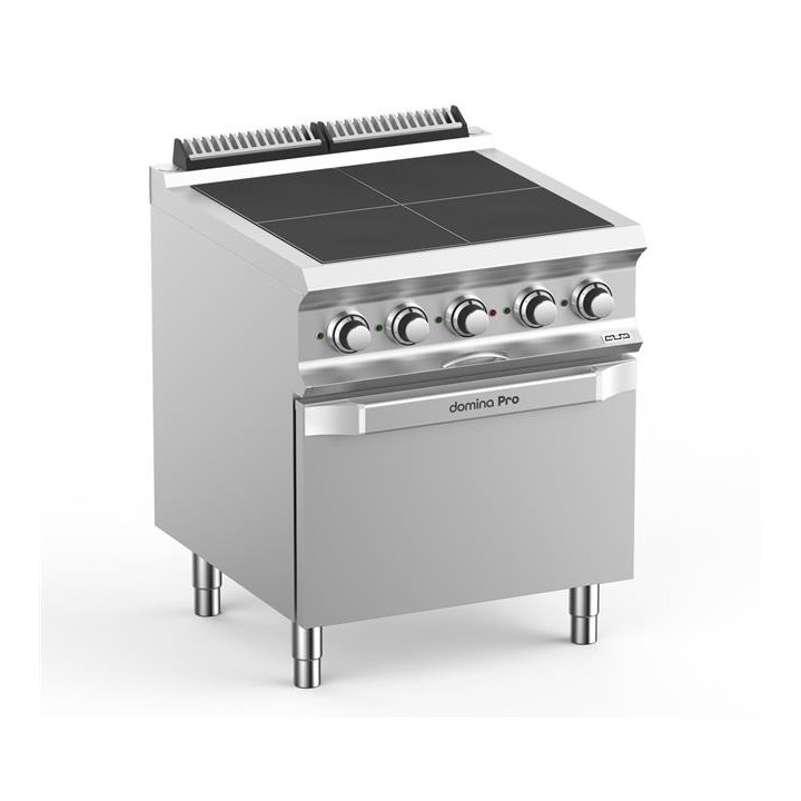 Kuchnia elektryczna- 4 płytowa z piekarnikiem elektrycznym GN2/1 linia DominaPro 700 