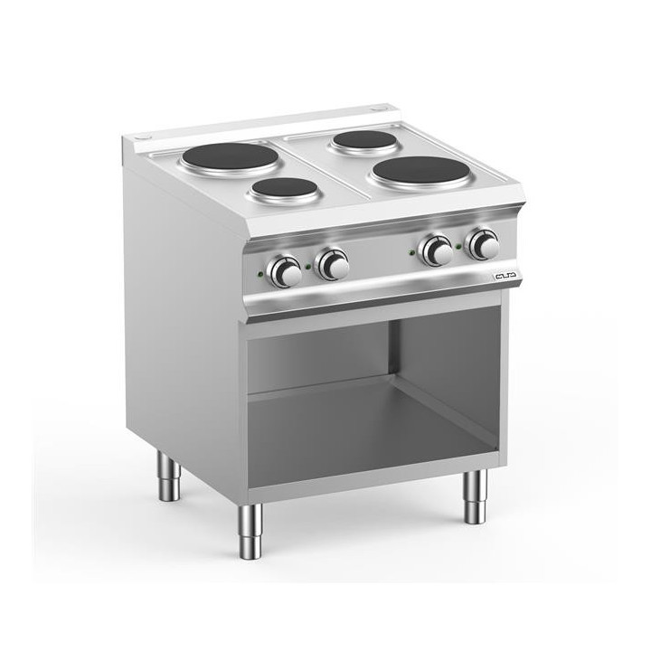 Kuchnia elektryczna 4-płytowa na podstawie linia DominaPro 700 