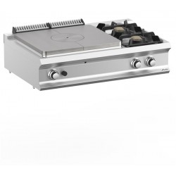 Kuchnia gazowa 2 - palnikowa z dużą płytą grzewczą nastawna DominaPro 700 