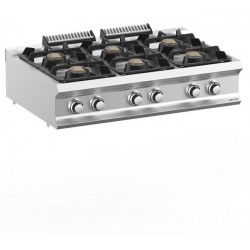 Kuchnia gazowa 6-palnikowa nastawna linia DominaPro 700 
