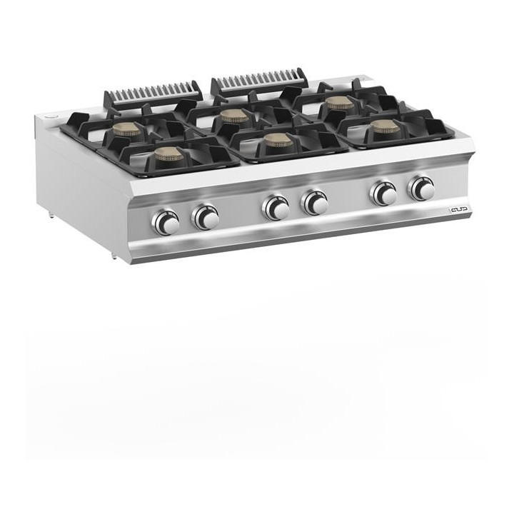 Kuchnia gazowa 6-palnikowa nastawna linia DominaPro 700 