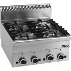 Kuchnia gazowa stołowa 4-palnikowa, Minima 600