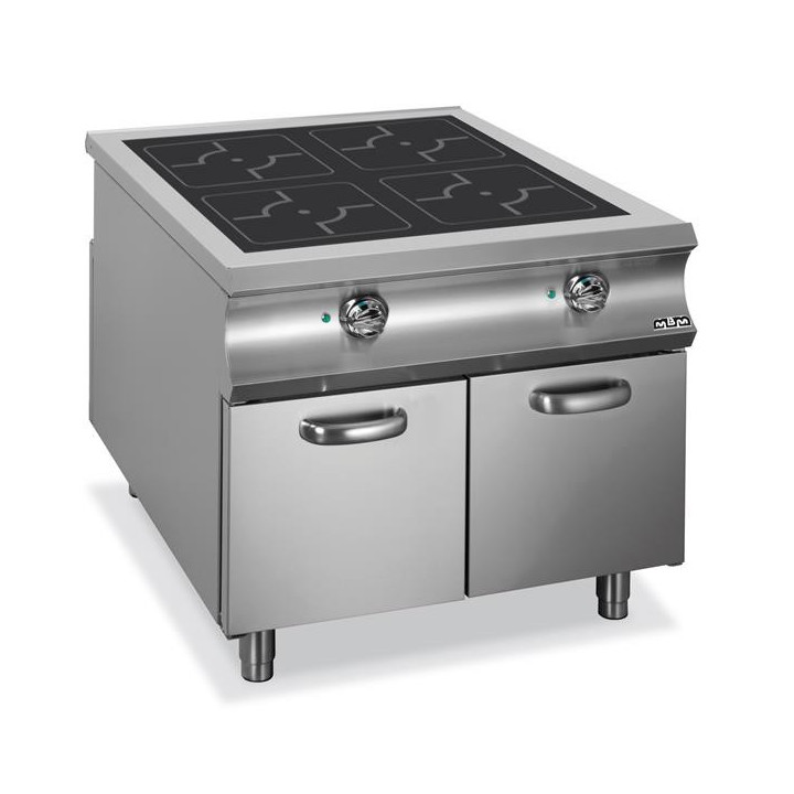 Kuchnia indukcyjna 4 - polowa na szafce Domina 1100