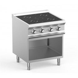 Kuchnia indukcyjna na podstawie z 4 stanowiskami grzewczymi linia DominaPro 700 