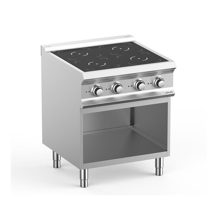 Kuchnia indukcyjna na podstawie z 4 stanowiskami grzewczymi linia DominaPro 700 