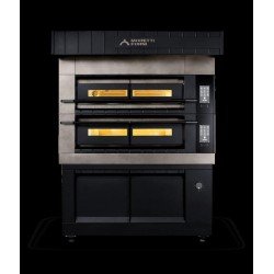 Piec trzykomorowy X100 z okapem i komorą rozrostu H600mm Moretti Forni MFX100TL