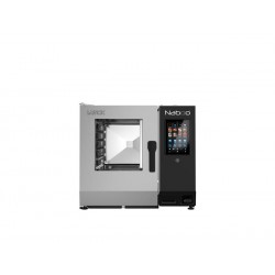 Piec konwekcyjno-parowy Lainox Naboo Boosted gazowy 6x GN 1/1 z bezpośrednim natryskiem