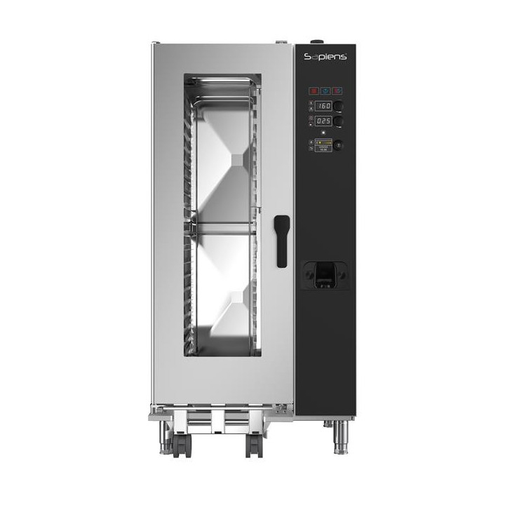 Piec konwekcyjno-parowy elektryczny Lainox Sapiens Boosted 20xGN 1/1 z bojlerem