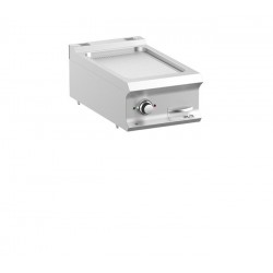 Płyta grillowa elektryczna chromowana pojedyncza nastawna ryflowana linia DominaPro 700 