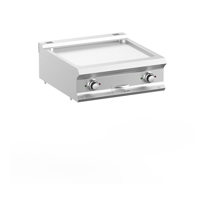 Płyta grillowa elektryczna podwójna nastawna ryflowana linia DominaPro 700 