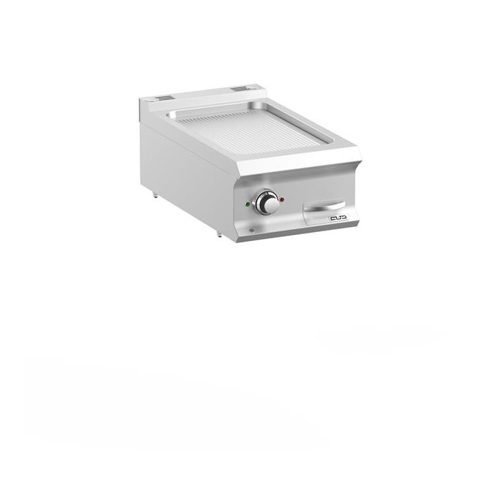 Płyta grillowa elektryczna pojedyncza nastawna ryflowana linia DominaPro 700 