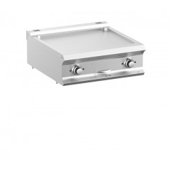 Płyta grillowa elektryczna  podwójna nastawna gładka chromowana linia DominaPro 700 