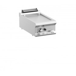 Płyta grillowa gazowa pojedyncza nastawna gładka chromowana linia DominaPro 700 