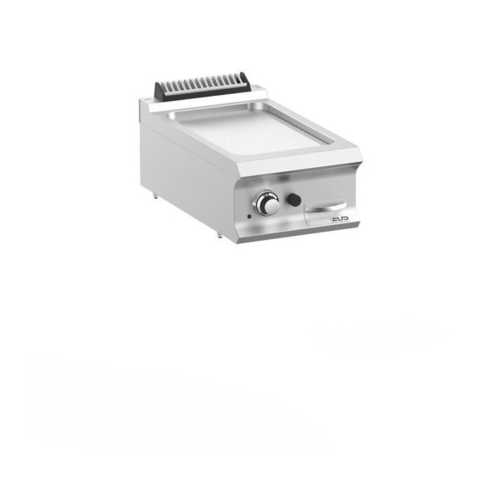 Płyta grillowa gazowa pojedyncza nastawna ryflowana linia DominaPro 700 