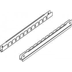 Prowadnica na poprzeczki na haki do mięsa – zestaw 2 szt. Tylko szafy PANORAMA