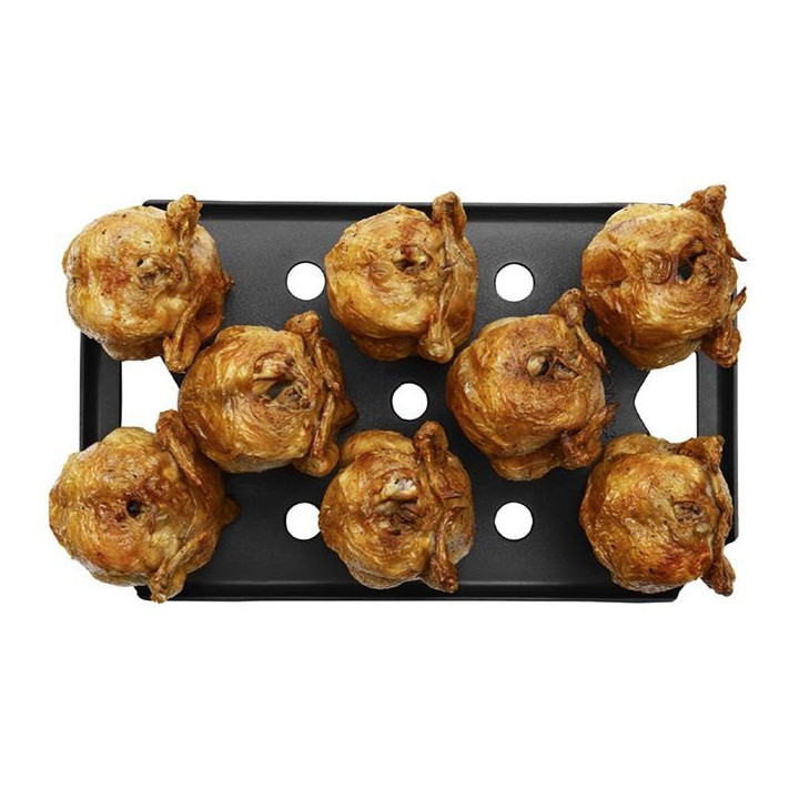 Ruszt z powłoką nieprzwierającą na 8 kurczaków Speedy Chicken
