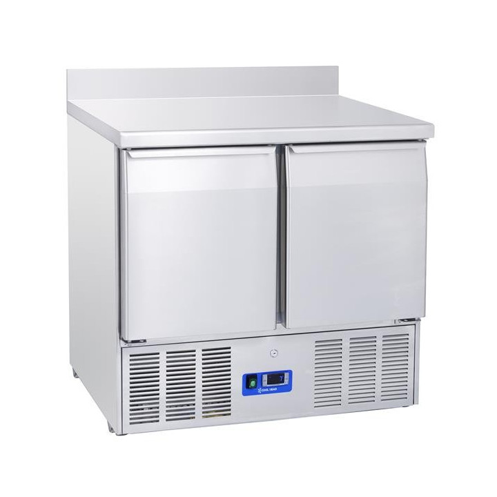 Stół chłodniczy sałatkowy Coolhead 3 drzwiowy, z blatem roboczym