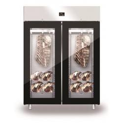 Szafa do sezonowania mięsa 2-drzwiowa przeszklona 1500l GLASS NEW2020 