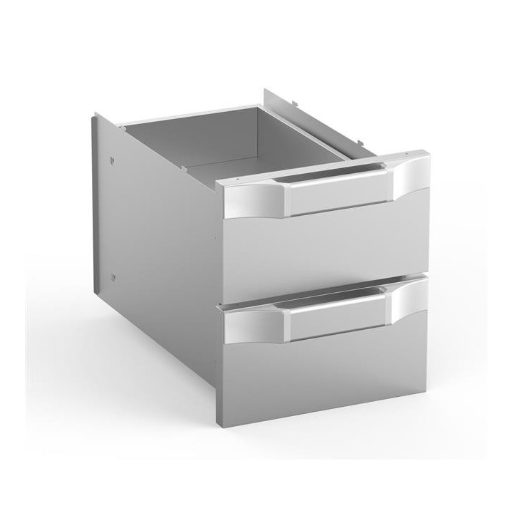 Zestaw 2 szuflad GN 1/1 do podstaw szer. 400 mm  linia DominaPro 700