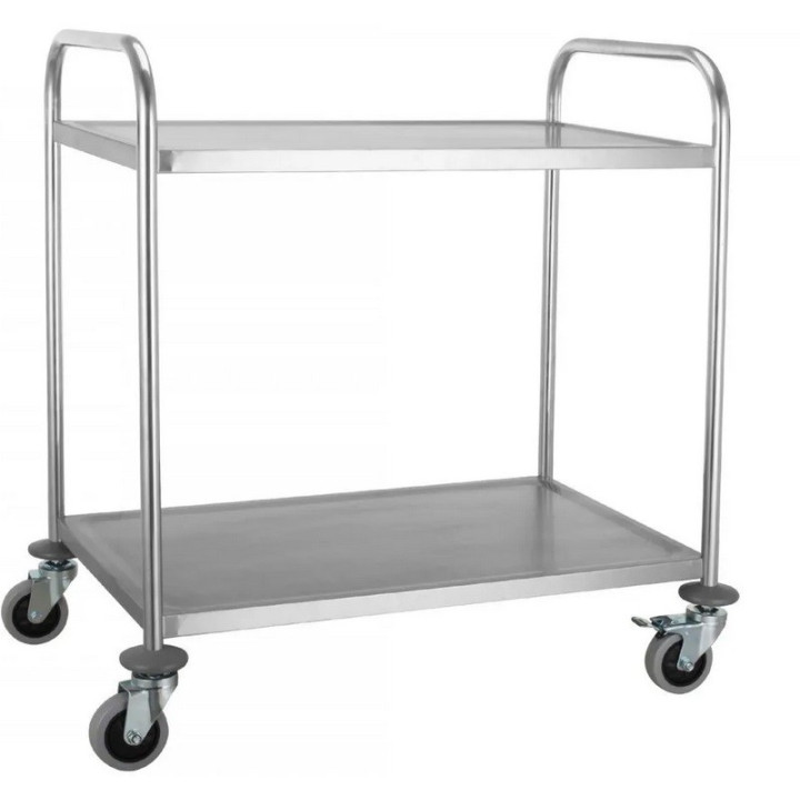 Wózek kelnerski 2-półkowy mniejszy (skręcany) 85x45x90cm