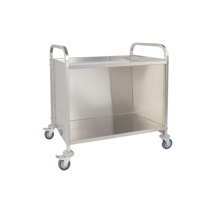 Wózek kelnerski 2-półkowy ZABUDOWANY 97,5x51,5x80cm