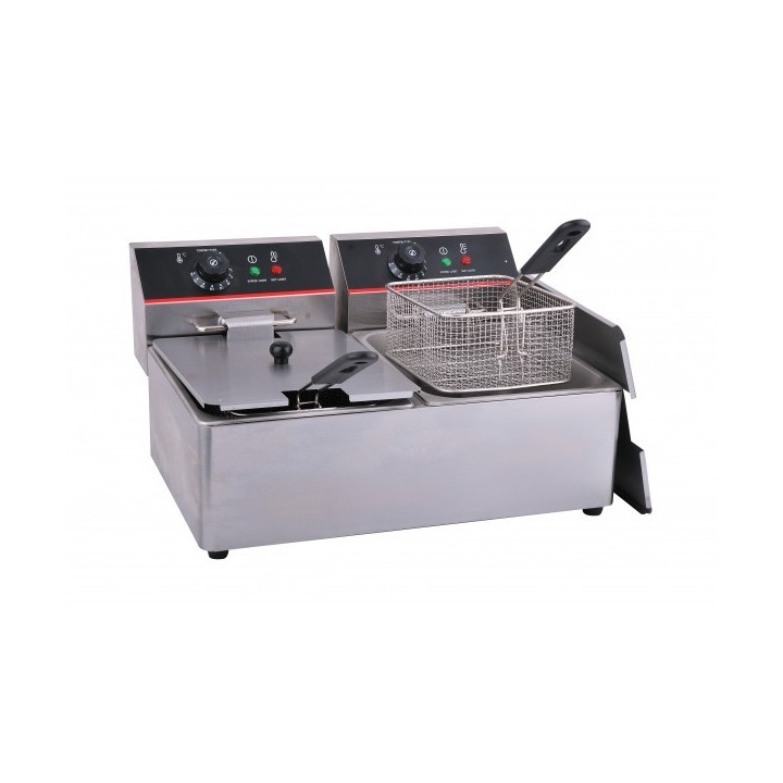 Frytownica elektryczna 2-komorowa 2*6L TEF-6L-2