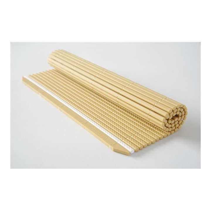 Mata Makisu do rolowania sushi Hasegawa beżowy 250x165x(H)mm 