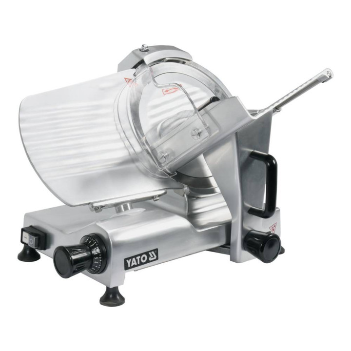 Krajalnica do wędlin półautomatyczna YATO 250mm ostrzałka